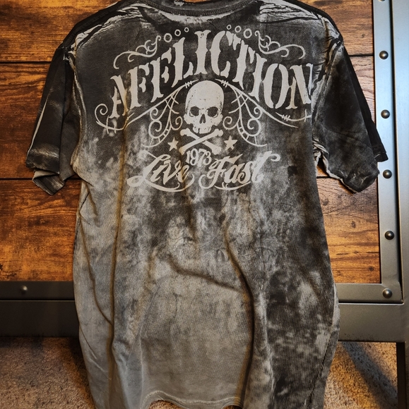 Mens Affliction Medium New Tshirt - Picture 2 of 2